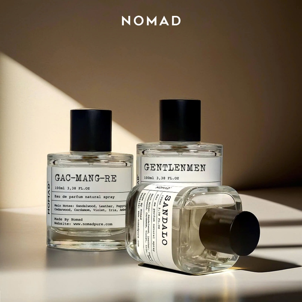 Ảnh Nước Hoa Mùi Gỗ Đàn Hương Sandalwood Nomad Sandalo Eau De Parfum - Sang Trọng, Lưu Hương Hơn 6H 3