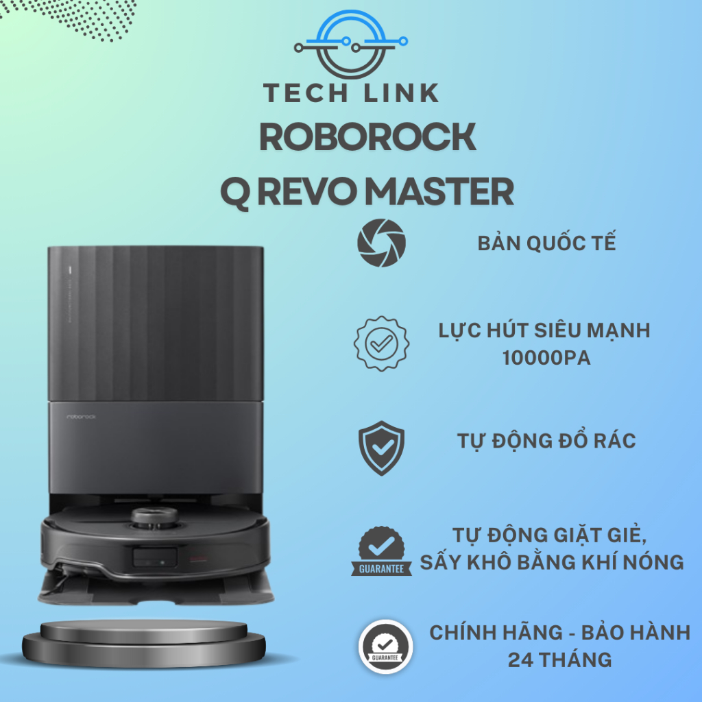Robot hút bụi lau nhà Roborock Q Revo Master – Bản Quốc Tế | Shopee ...