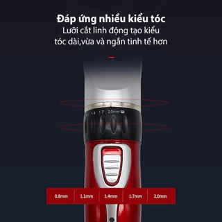 [Choice] Tông Đơ Cắt Tóc Jichen TMS328 có nút điều khiển thuận tiện cho cả 2 tay