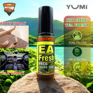 Xịt khử mùi thảo mộc (Bạc Hà, Trà Xanh) khử mùi ô tô, khử mùi hôi chân, hôi giày (không hóa chất)