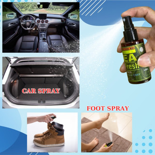 Xịt khử mùi thảo mộc (Bạc Hà, Trà Xanh) khử mùi ô tô, khử mùi hôi chân, hôi giày (không hóa chất)