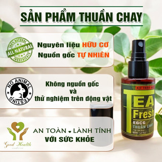Xịt khử mùi thảo mộc (Bạc Hà, Trà Xanh) khử mùi ô tô, khử mùi hôi chân, hôi giày (không hóa chất)