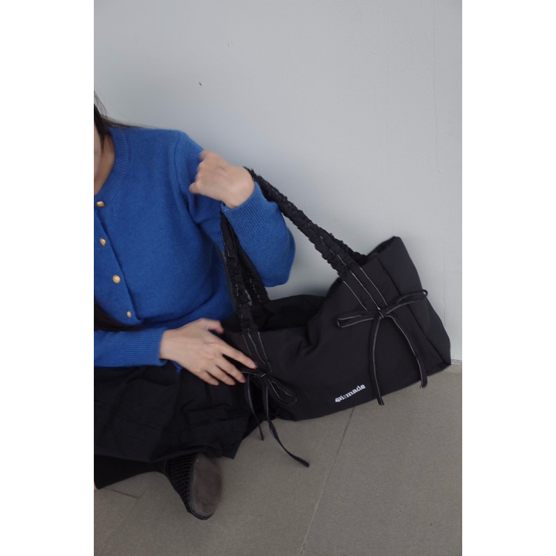 RIBBON TOTE BAG - Túi tote nơ