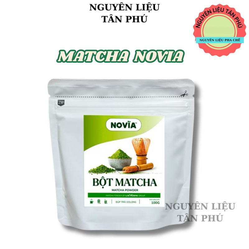 Bột Matcha trà xanh Novia - Gói 100gr | Shopee Việt Nam