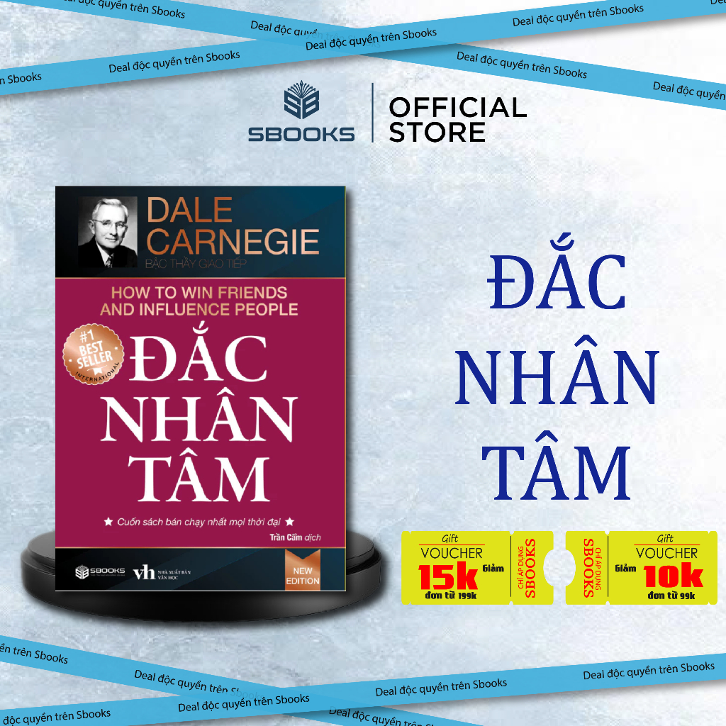 Sách - Đắc Nhân Tâm (Khổ Lớn) - Sbooks Store