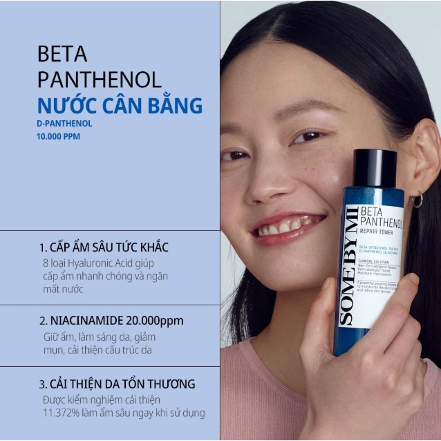 Ảnh Some By Mi Nước hoa hồng dưỡng ẩm Beta-Panthenol Repair Toner 150ml 2