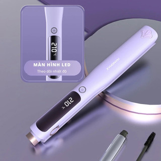 Máy Uốn Tóc Dập Xù XN-838 Bấm Phồng Chân Tóc Có Tích Hợp Ion Bảo Vệ Tóc Báo Nhiệt Độ Bằng Màn Hình