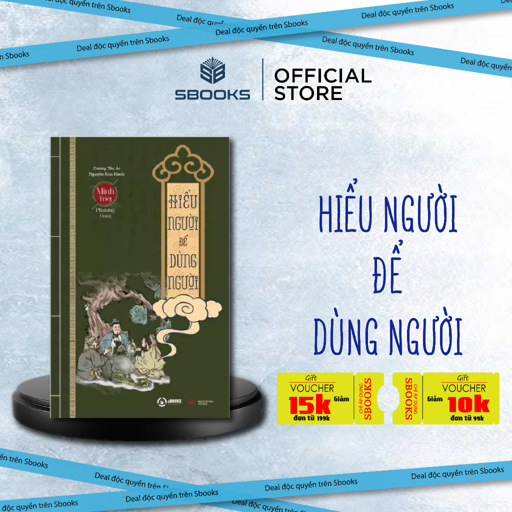 Sách - Hiểu Người Để Dùng Người (Bộ sách Minh Triết Phương Đông) - Sbooks Store