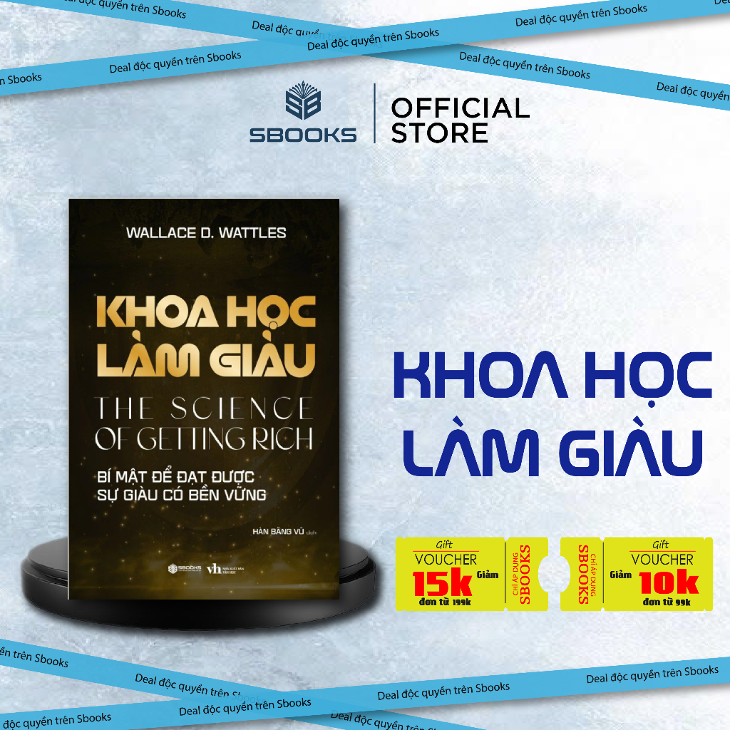 Sách - Khoa Học Làm Giàu - SBOOKS CHÍNH HÃNG
