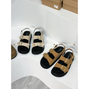 SANDAL QUAI DA NỈ MẪU MỚI HÀNG QC FULLBOX (Sẵn 35-39)