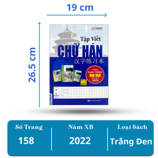 Sách - Combo Giáo trình Hán ngữ 6 quyển - Tặng Tập viết chữ Hán - MCBooks Chính Hãng