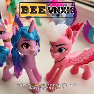 Ngựa My Little Pony thế hệ mới cao 8cm, tóc mềm có cánh, chọn nhiều mẫu BEE VNXK