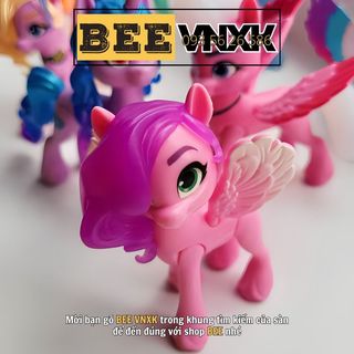 Ngựa My Little Pony thế hệ mới cao 8cm, tóc mềm có cánh, chọn nhiều mẫu BEE VNXK