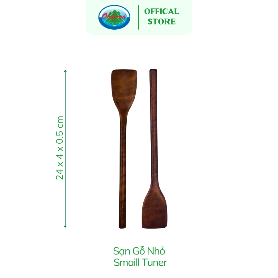 Ảnh Sạn Gỗ Nhỏ Ohiama Wooden Small Tuner | Đồ Dùng Nhà Bếp, Bàn Ăn, Trang Trí, Đồ Thủ Công VNXK, Tết 3