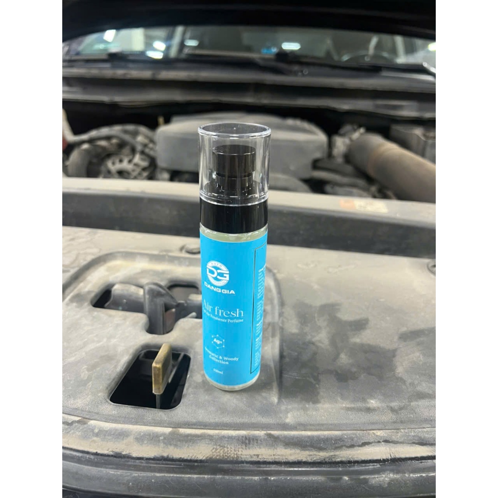 Nước Hoa Khử Mùi Ô Tô Nano Bạc Hương Gỗ Thảo Mộc Khử Mùi,Chống Say Xe,Dung Tích 100ML