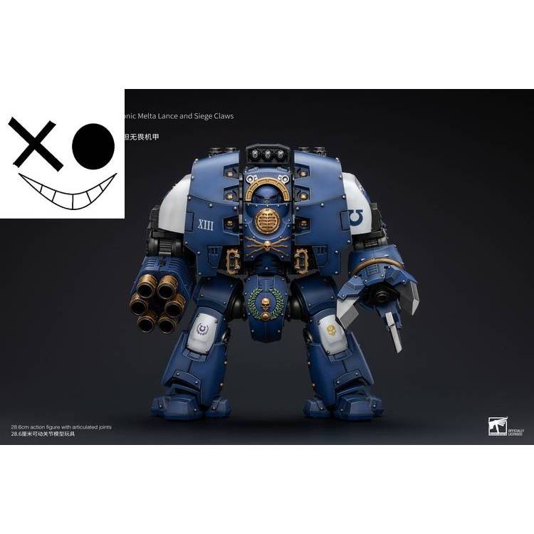 Ultramarines Leviathan Dreadnought With Cyclonic Melta Lance And Siege Claw