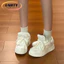 Giày Thể Thao Sneaker Đế Độn Ulzzang Phù Hợp Mọi Lứa Tuổi