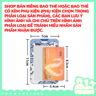 Bao Đựng Thẻ Nhân Viên Nhựa ABS Họa Tiết Nhân Vật Hoạt Hình Baby Shark Bé Cá Mập Đáng Yêu Cute