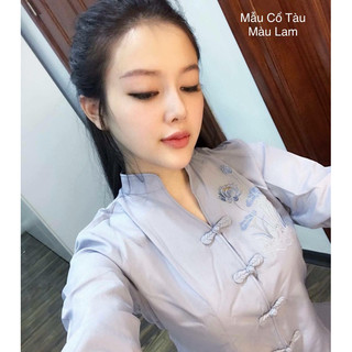 Cổ Tàu Nữ #Đồ Lam Nữ Đi Chùa