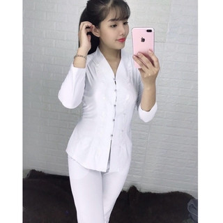 Thun Bà Lai# Quần Áo Nữ #Đồ Bộ Nữ Top Dress Voan Women Voi # Đồ Lam Đi Chùa