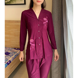 Thun Bà Lai# Quần Áo Nữ #Đồ Bộ Nữ Top Dress Voan Women Voi # Đồ Lam Đi Chùa