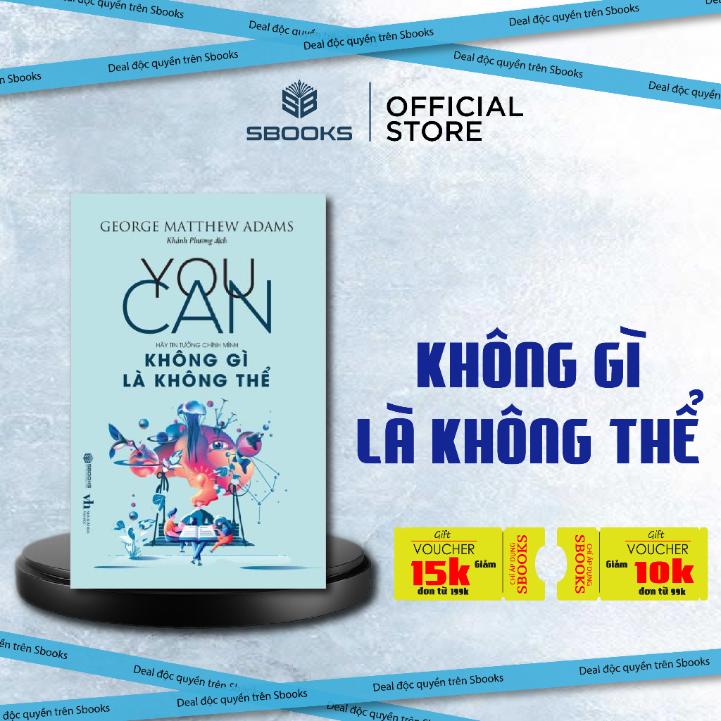 Sách - YOU CAN - Không Gì Là Không Thể - SBOOKS chính hãng