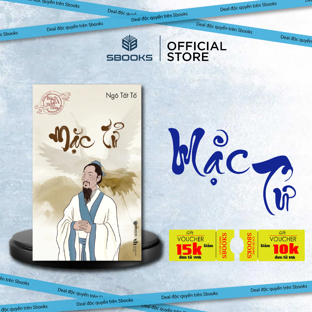 Sách - Mặc Tử (Bách Gia Tinh Hoa) - SBOOKS