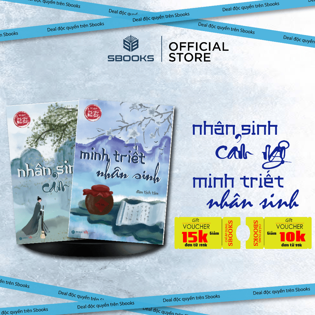 Sách Combo 2 Cuốn: Nhân Sinh Cảm Ngộ + Minh Triết Nhân Sinh - SBOOKS