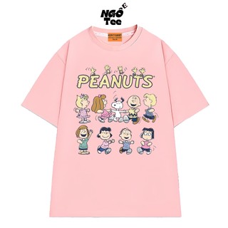 Áo Thun Peanuts Snoopy và Những Người Bạn, Áo Phông Local Brand NGỐ TEE Chất Vải Cotton Thoáng Mát