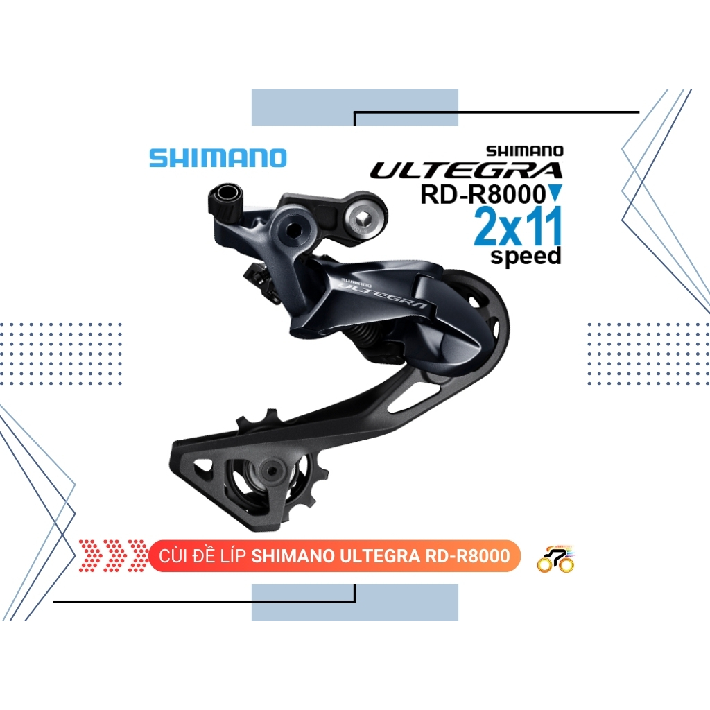 CÙI ĐỀ SAU - SHIMANO ULTEGRA RD R8000 GS - ROAD (11 TỐC ĐỘ) | Shopee ...