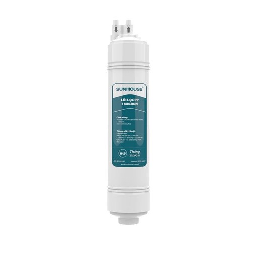 Bộ Lọc Thô 123 Đúc Cắm Nhanh Chính Hãng Sunhouse Dùng Cho Máy Lọc Nước Sunhouse Model SHA8818K, SHA8878KV,SHA8201KV