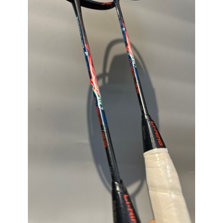 Vợt Cầu Lông Axforce 90 Xanh,Đỏ Full Carbon Căng Sẵn 11kg Max 13kg + Tặng Cuốn Cán Và Túi Đựng