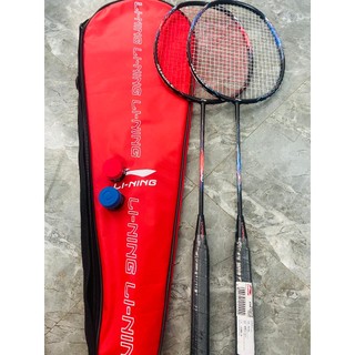 Vợt Cầu Lông Axforce 90 Xanh,Đỏ Full Carbon Căng Sẵn 11kg Max 13kg + Tặng Cuốn Cán Và Túi Đựng