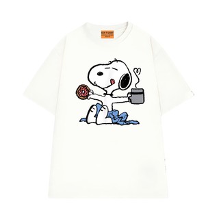 Áo Thun Local Brand NGỐ TEE Hoạt Hình Peanuts Snoopy Form Unisex Thoáng Mát
