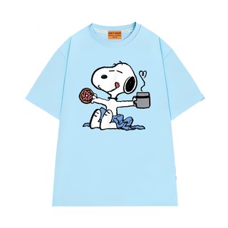 Áo Thun Local Brand NGỐ TEE Hoạt Hình Peanuts Snoopy Form Unisex Thoáng Mát
