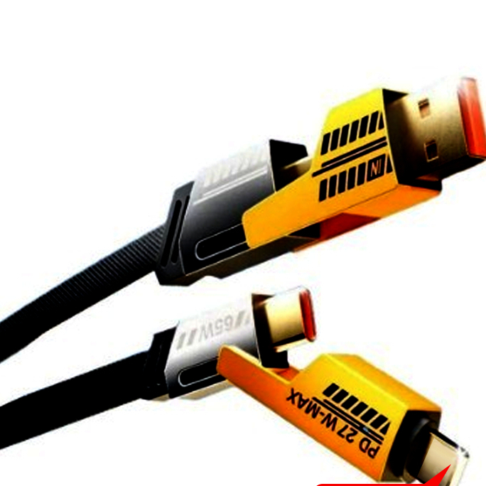 Cáp sạc 27W hỗ trợ sạc nhanh cho sạc dự phòng và nhiều dòng điện thoại PKMALL | BigBuy360 - bigbuy360.vn