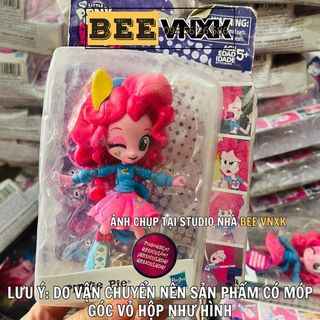 Búp bê My Little Pony cô gái Equestria Pinkie Pie hồng hào 13cm - BEE VNXK