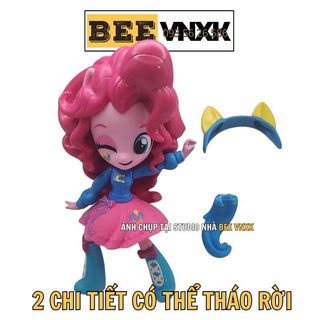 Búp bê My Little Pony cô gái Equestria Pinkie Pie hồng hào 13cm - BEE VNXK