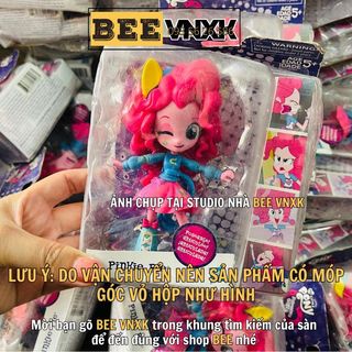 Búp bê My Little Pony cô gái Equestria Pinkie Pie hồng hào 13cm - BEE VNXK
