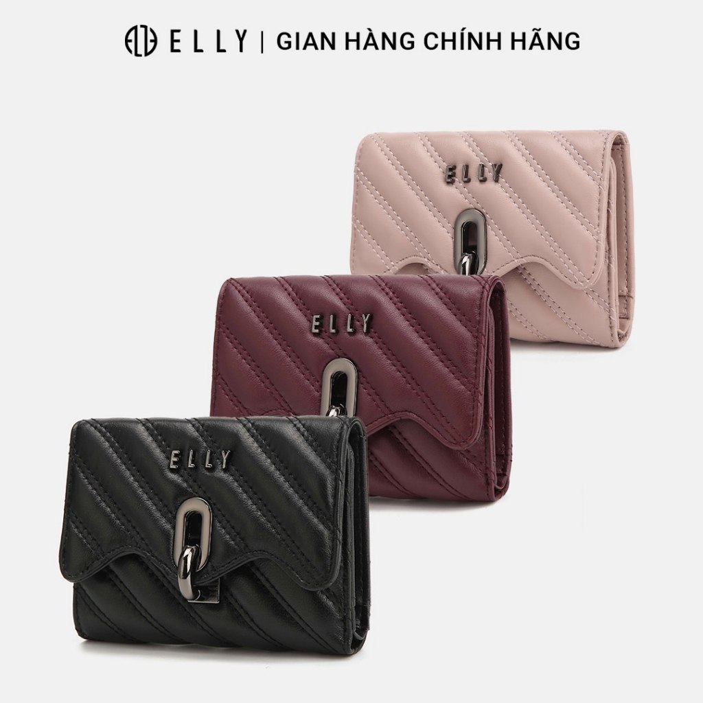 VÍ NỮ CAO CẤP DA THẬT ELLY – EV94
