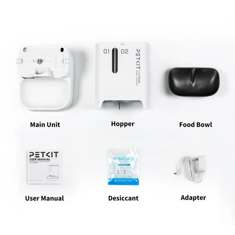 Ảnh Máy ăn Yumshare with Camera Petkit 2 ngăn 2
