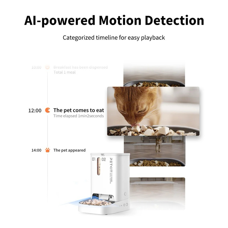 Ảnh Máy ăn Yumshare with Camera Petkit 2 ngăn 4