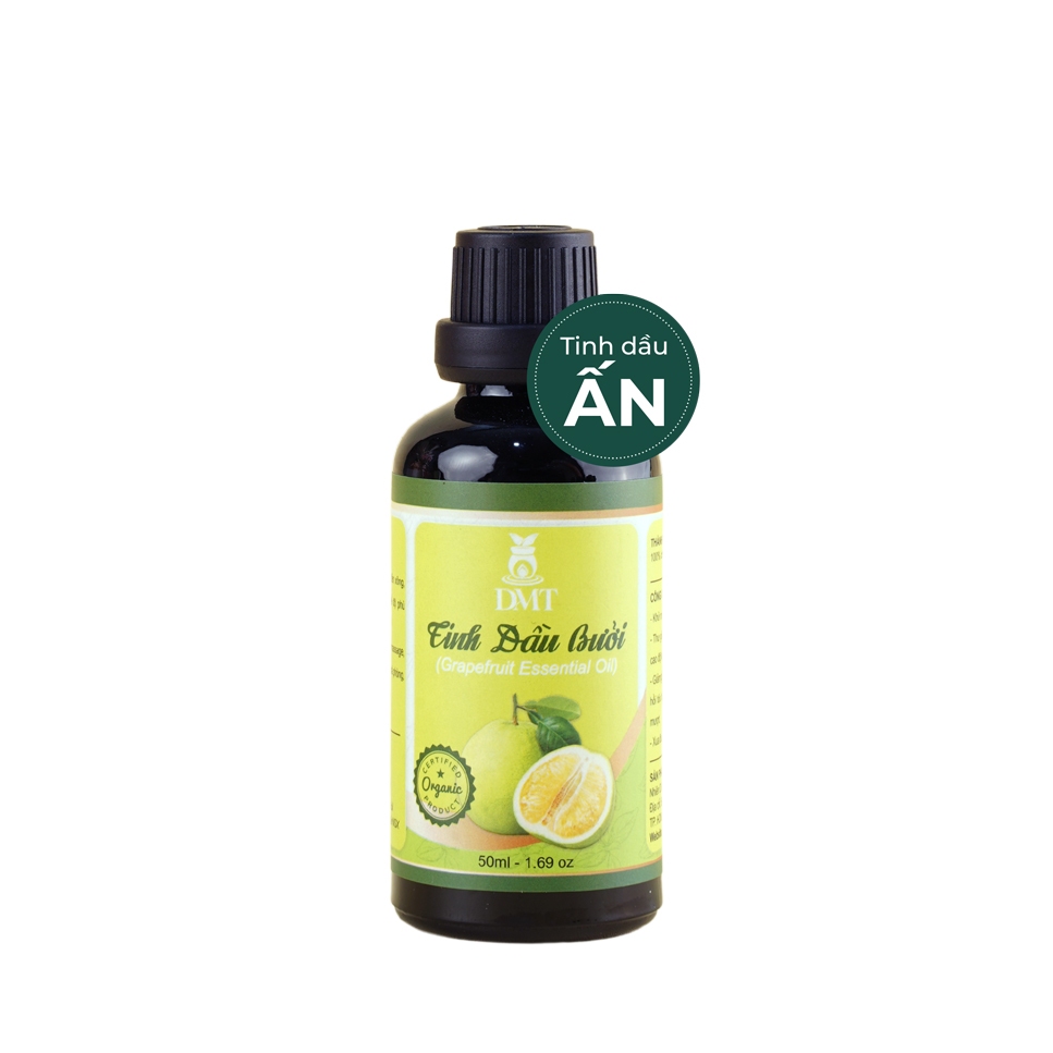 Tinh dầu thiên nhiên nhập khẩu Ấn DMT 50ml - tinh dầu xông phòng, đuổi muỗi, thanh lọc không khí