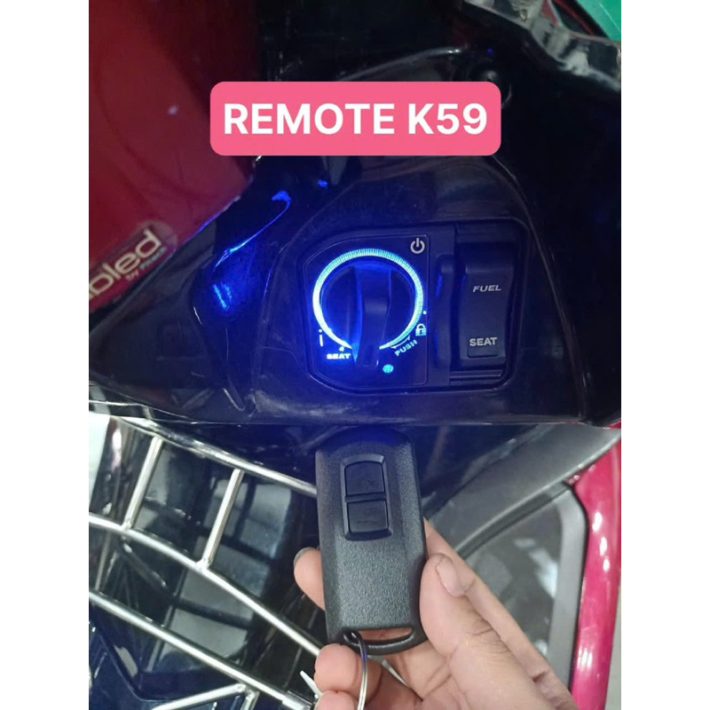 Bộ Khóa smartkey Honda AB 2010-2017 remote 2 nút K59, K2S zin hãng ...