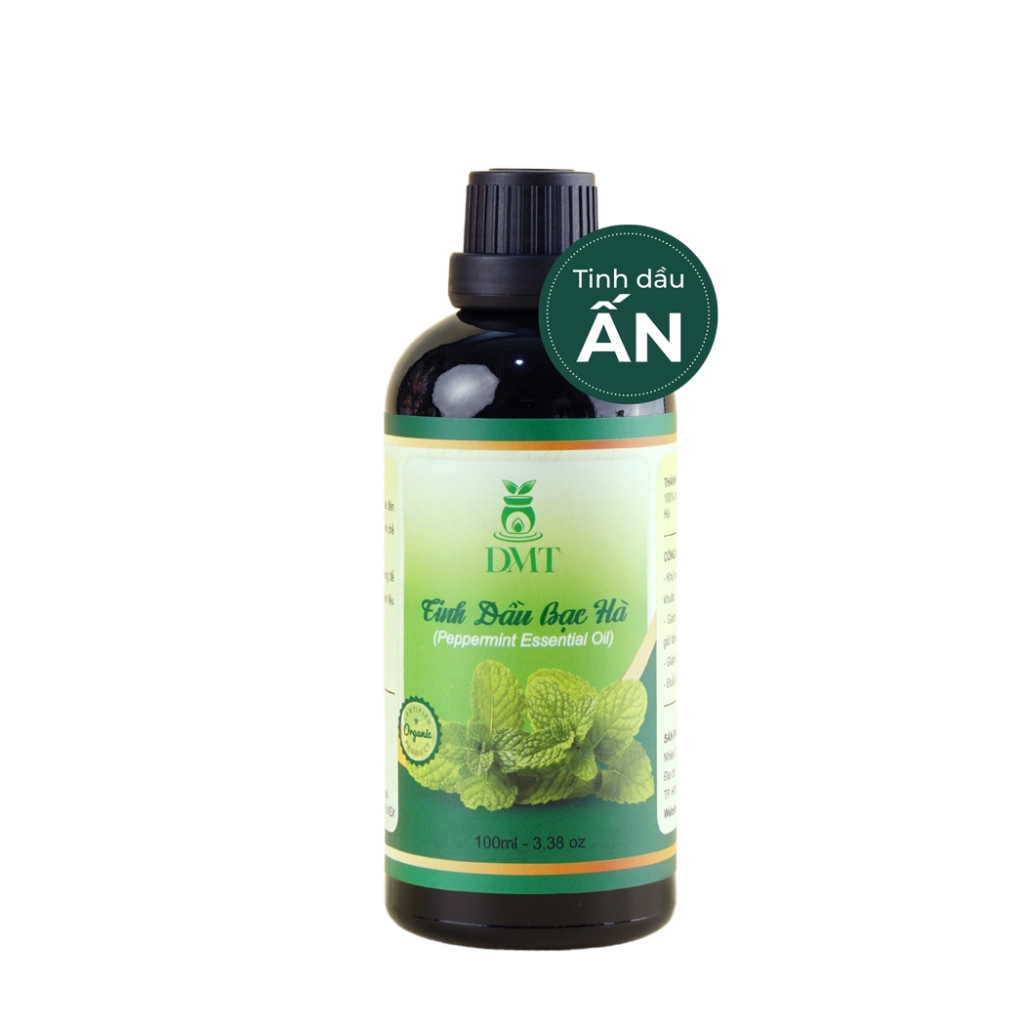 Tinh dầu nhập khẩu Ấn DMT - Tinh dầu thiên nhiên, xông phòng, khử mùi, đuổi muỗi - 100ml