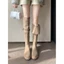 Giày Boots Nữ Cao Cúc Bấm Thời Trang Ulzzang