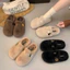 Giày Sục Lông Mịn Hàng Đẹp Đi Siêu Ấm Ulzzang Cho Phái Nữ Mùa đông