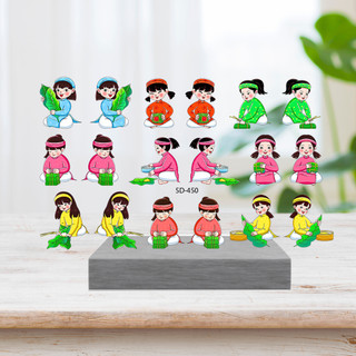 Sticker 5D Dán Móng (Phần 5) Nữ Làm Nail