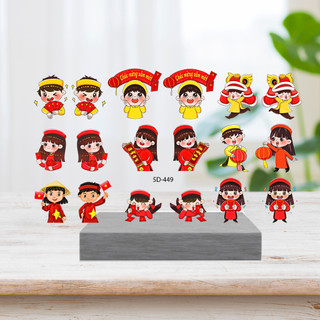 Sticker 5D Dán Móng (Phần 5) Nữ Làm Nail