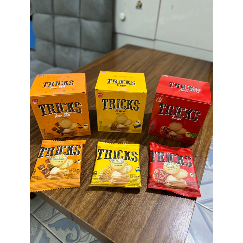Bánh Khoai Tây Lát Tricks hộp 60g-120g | Shopee Việt Nam